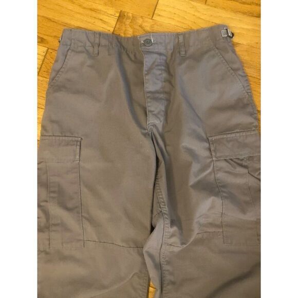 Propper men's beige button fly adjustable waist durable workwear cargo pants Med - Picture 4 of 10